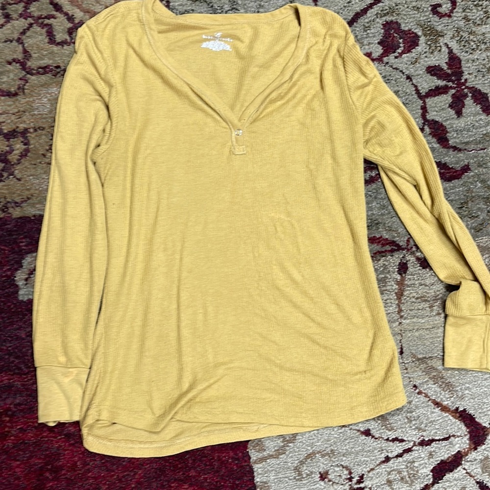 Plain long sleeve tee